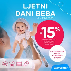 Ljetni dani beba u Baby Centru
